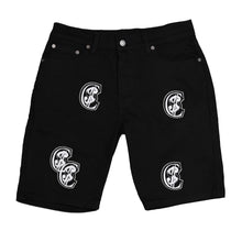 Load image into Gallery viewer, C$ Black Denim Shorts
